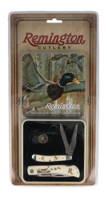 Remington Messer-Set ''Mallards in the Timber''