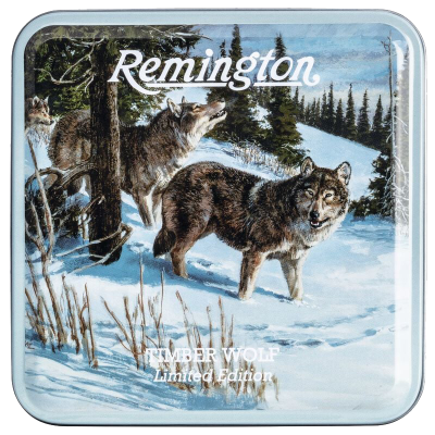 Timber Wolves Knife & Tin Set