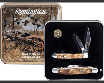 Bob White Knife & Tin Set