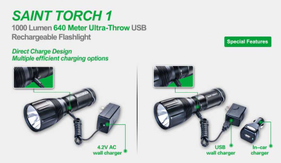 Nextorch lampe Saint Torch 1, LED