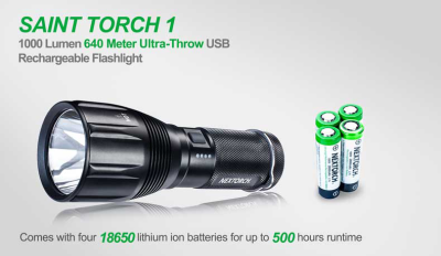 Nextorch lampe Saint Torch 1, LED