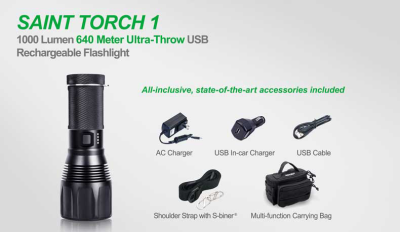 Nextorch lampe Saint Torch 1, LED