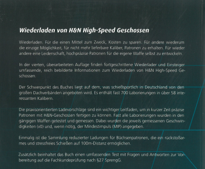 H&N Wiederladebuch 4. Auflage