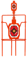 Allen Steel Silhouette Spinner Target, orange