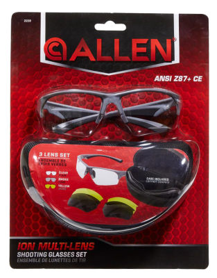 Allen Schutzbrille Ion Ballistic Safety