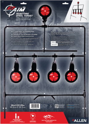 Allen Cible pliable Resetting Silhouette, 5-cible