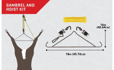 Allen Gambrel and Hoist Kit, Std. Version 500lbs