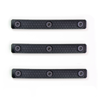 70.39.100050452 - Slate Black Ind. M-Lok Panels 3 slot, Black