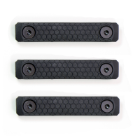 70.39.100050448 - Slate Black Ind. M-Lok Panels 2 slot, Black