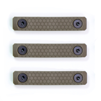 70.39.100050449 - Slate Black Ind. M-Lok Panels 2 slot, FDE