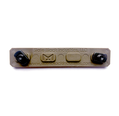 Slate Black Ind. M-Lok Panels 2 slot, FDE