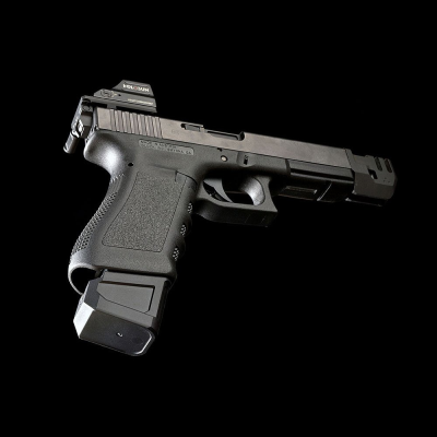 Strike Ind. Enhanced Mag bottom Glock 17, +6